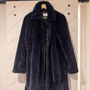 Anthropologie Faux Fur Coat